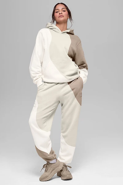 Make Waves Hoodie - Ivory/Bone/Gravel