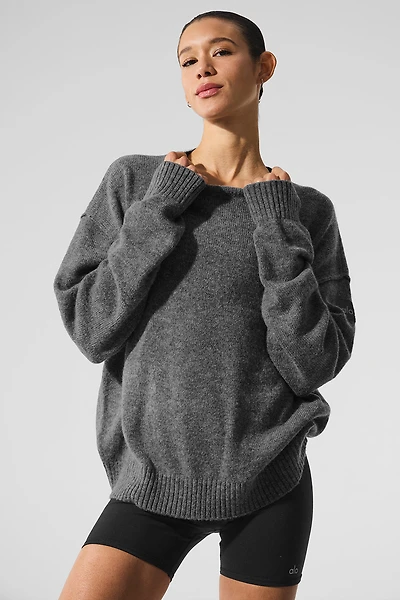 New Class Cashmere Crewneck Sweater