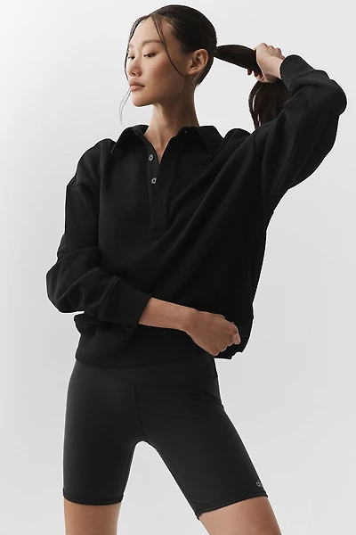 Take It Easy Long Sleeve Henley Pullover