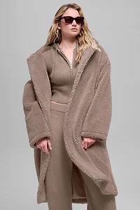Oversized Sherpa Trench