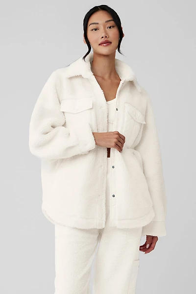 Sherpa Edge Shacket