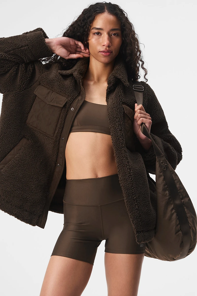 Sherpa Edge Shacket