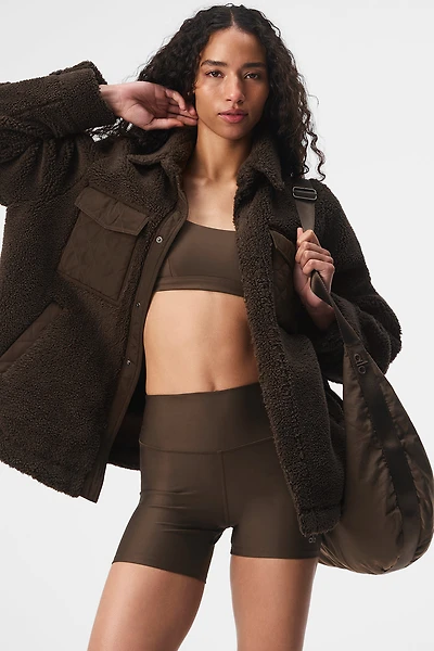 Sherpa Edge Shacket