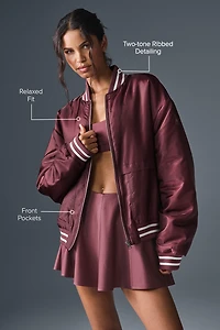 Afterglow Varsity Jacket