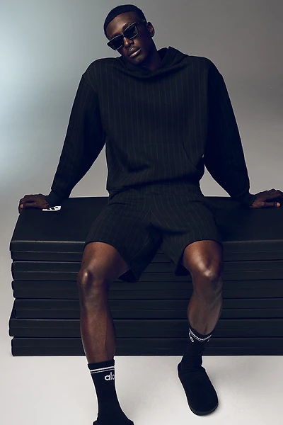 7" Pinstripe Short - Black