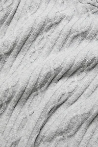Cable Knit Winter Bliss Hoodie - Athletic Heather Grey