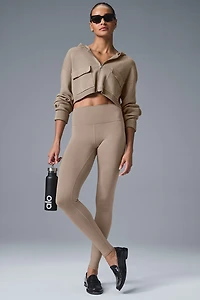 Scholar Knit Cargo Full Zip Hoodie