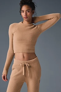 Snuggle Up Sweater Long Sleeve - Toasted Almond