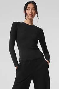 Ribbed Modal Long Sleeve