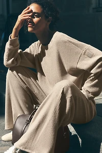 Muse Crew Neck Pullover - Gravel Heather