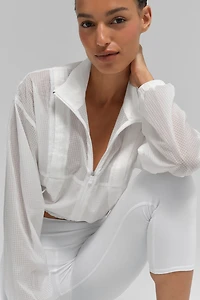 Game Time Full Zip Jacket - White