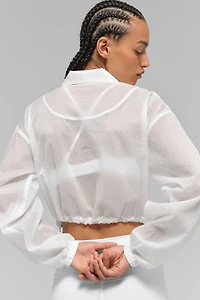 Game Time Full Zip Jacket - White