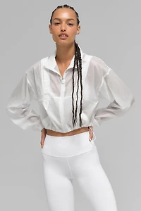 Game Time Full Zip Jacket - White