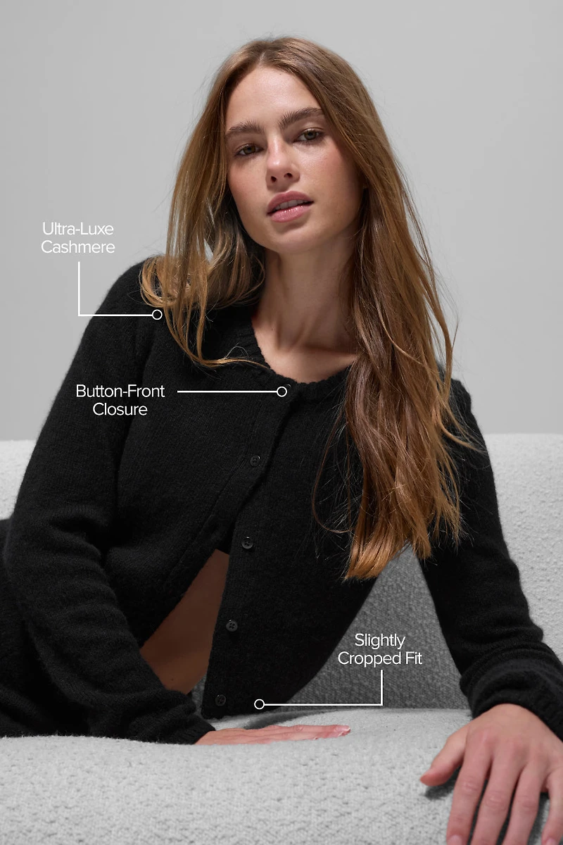 Cashmere New Class Cropped Cardigan