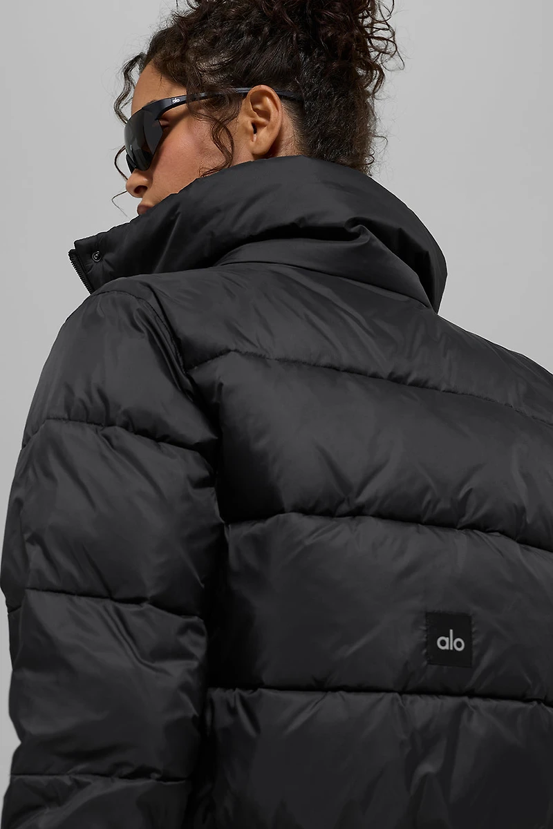 Gold Rush Puffer - Black