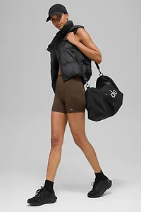 Gold Rush Puffer Vest - Black