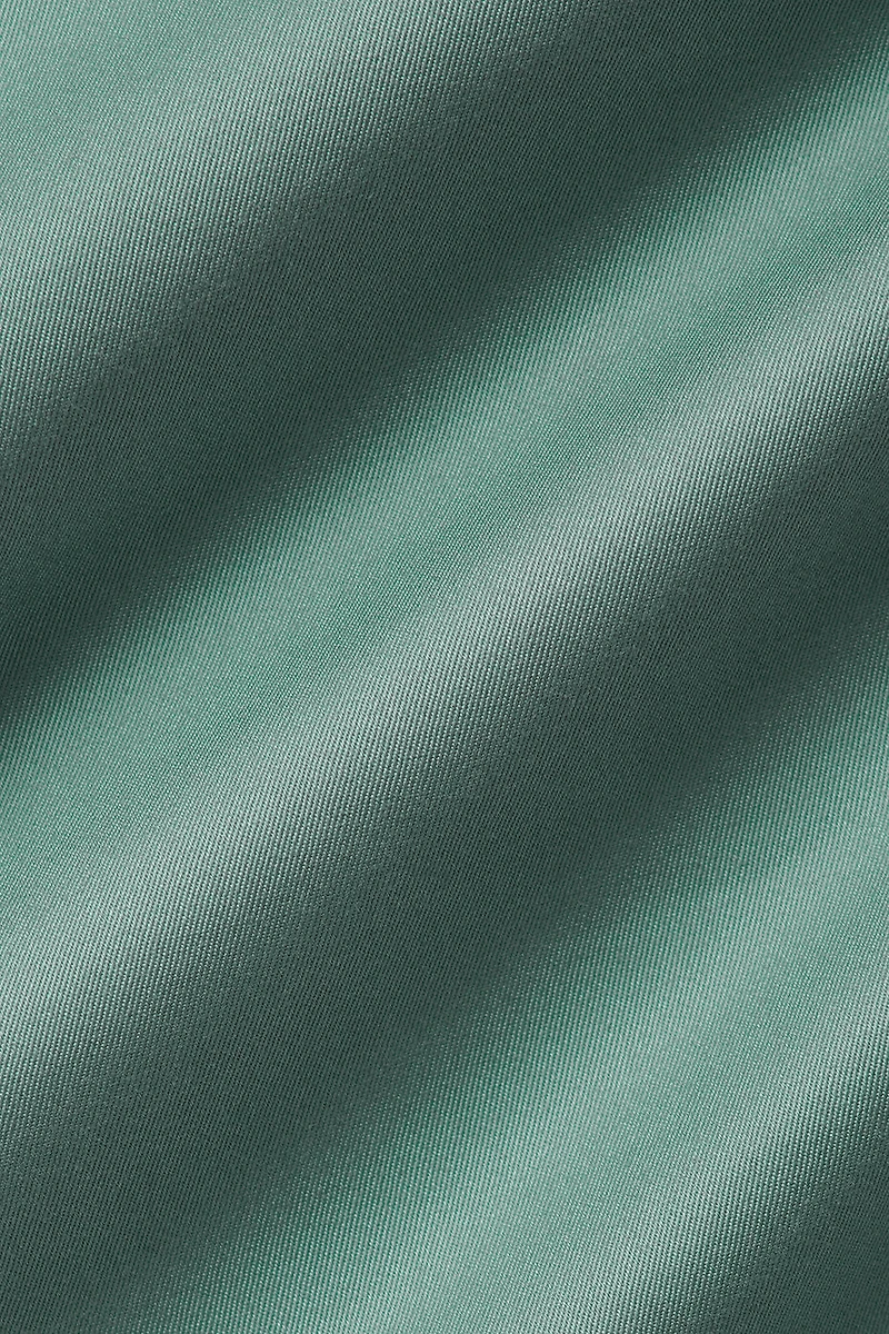 High-Waist Night Out Cargo Trouser - Botanical Green