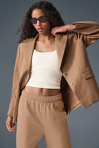 First-Class Blazer - Toasted Almond