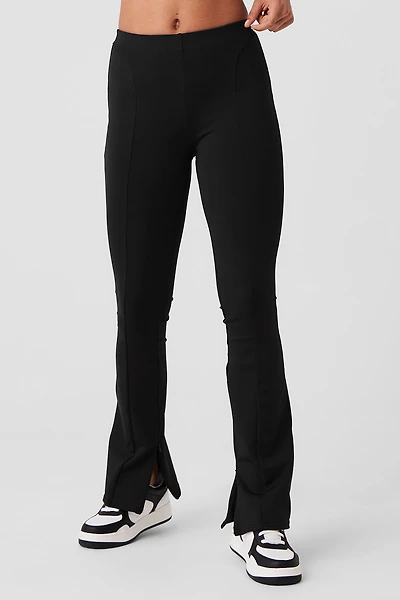 High-Waist Zip It Flare Legging