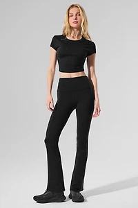 Airbrush High-Waist Bootcut Legging