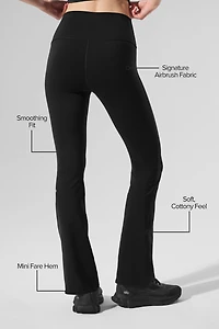 Airbrush High-Waist Bootcut Legging