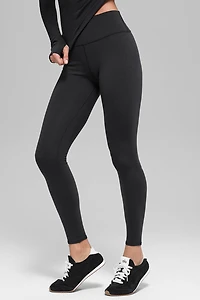 Airbrush Winter Warm High-Waist Nocturne Legging