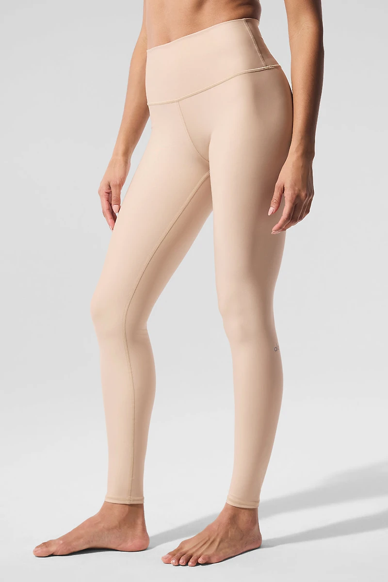 High-Waist Airlift Legging - Macadamia