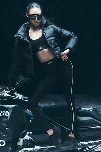 Airlift High-Waist Suit Up Legging - Black/White