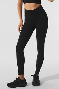 Seamless Winter Warm Plush High-Waist 7/8 Legging