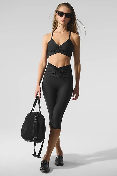 Airlift Mesh High-Waist Divine Capri
