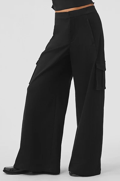 Show Off Cargo Wide Leg Trouser (Regular