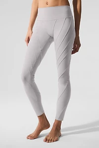Washed Alosoft High-Waist Sunray Legging - Grey Sky Wash