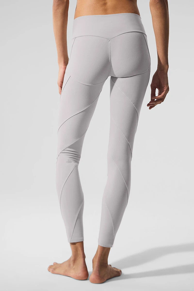Washed Alosoft High-Waist Sunray Legging - Grey Sky Wash