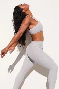 Washed Alosoft High-Waist Sunray Legging - Grey Sky Wash