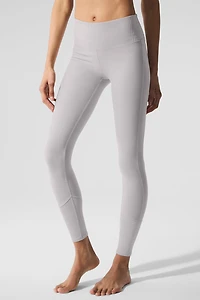 Washed Alosoft High-Waist Lounge Legging - Grey Sky Wash