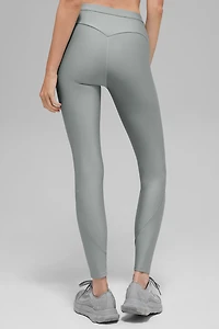 Airlift High-Waist Light Speed Legging - Lunar Grey