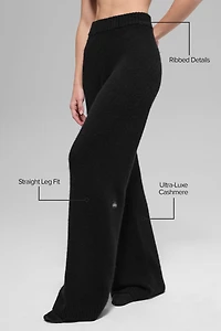 Cashmere High-Waist New Class Wide Leg Pant