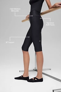 16'' High-Waist Airlift Capri