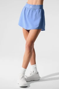 Match Point Tennis Skirt - Crystal Clear Blue