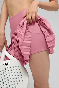 Grand Slam Tennis Skirt - Pink Wild Rose