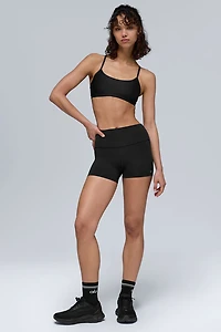 3" High-Waist Airlift Short - Black