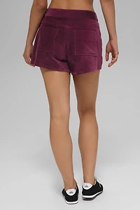 Micro Corduroy On Duty Short - Burgundy