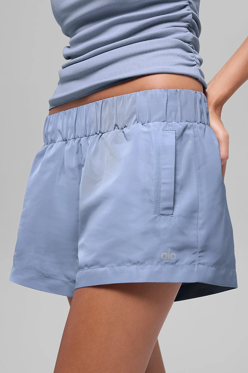 High-Waist Socialite Short - Winter Frost