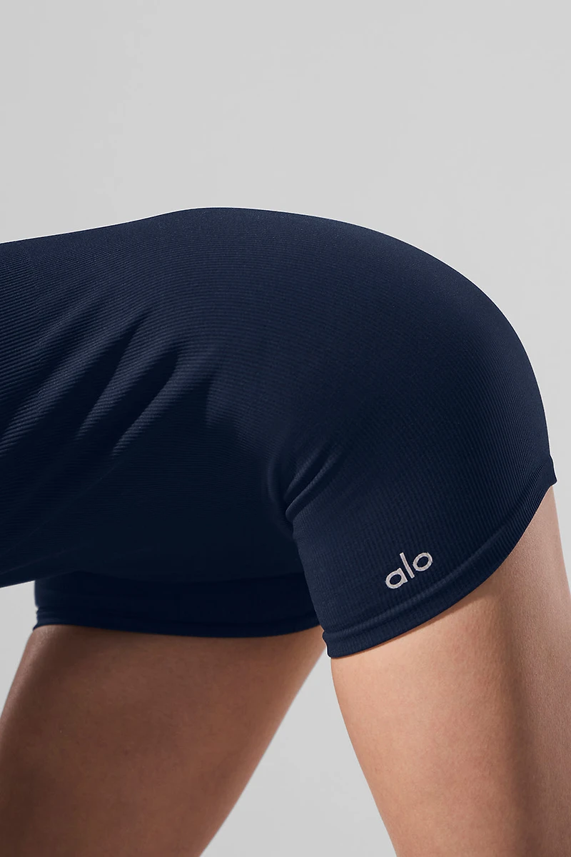 Seamless Ribbed Favorite Onesie - Navy