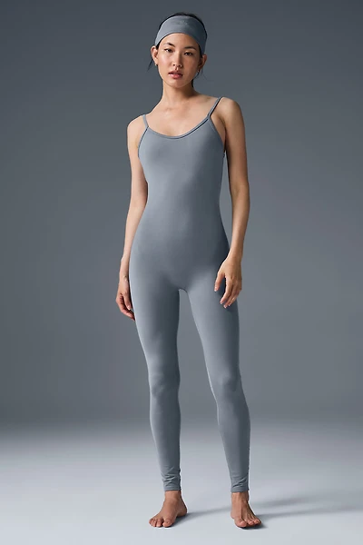 Airbrush One And Done Onesie - Steel Grey
