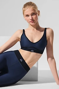 Airlift Line Up Bra - Navy