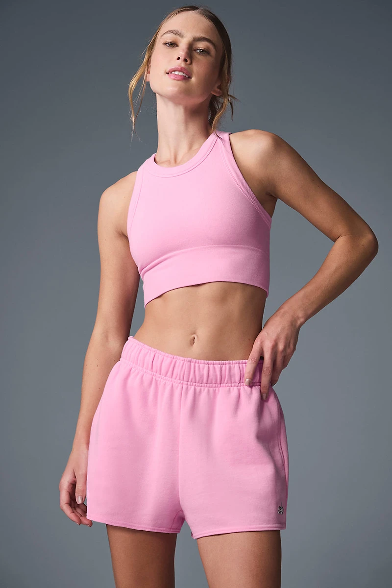 Seamless Delight High Neck Bra - Sweet Pink