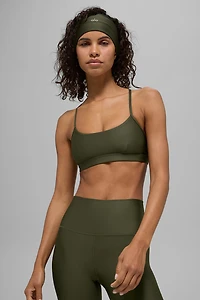 Airlift Intrigue Bra - Green Olive