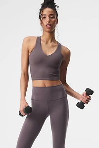 Airbrush Real Bra Tank - Raisinette