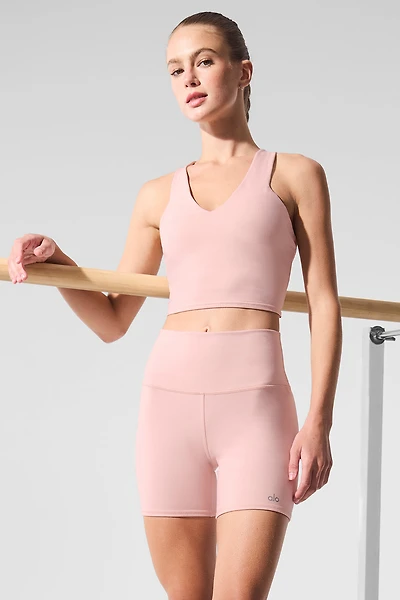 Airbrush Real Bra Tank - Pink Quartz